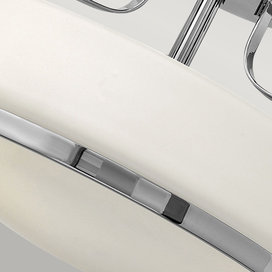 Hinkley - Плафонен полилей HARPER, 3x E27/60W/230V, Ø 36,6 см, лъскав хром