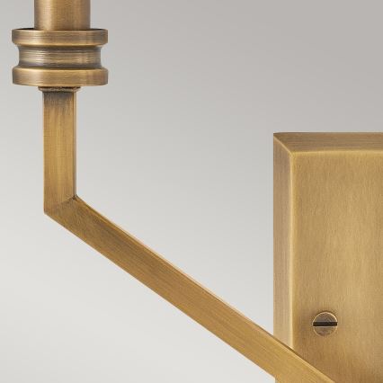 Hinkley - Стенно осветително тяло MOORE 3xE14/40W/230V златно