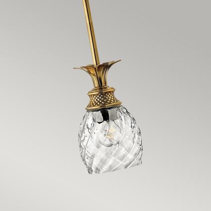 Hinkley - Висящ полилей PLANTATION 1xE27/60W/230V златист