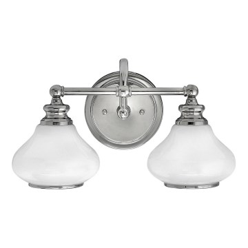 Hinkley - LED Аплик за баня AINSLEY 2xG9/3W/230V IP44 матов хром
