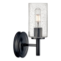 Hinkley - Настенно осветително тяло COLLIER 1xE27/60W/230V черно