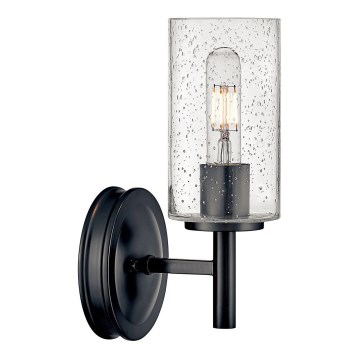 Hinkley - Настенно осветително тяло COLLIER 1xE27/60W/230V черно