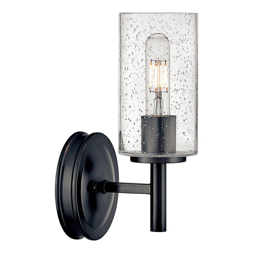 Hinkley - Настенно осветително тяло COLLIER 1xE27/60W/230V черно