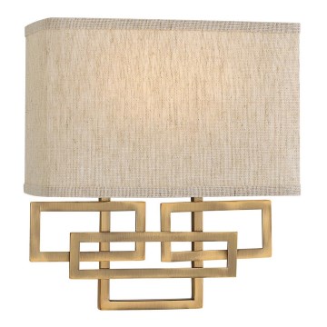 Hinkley - Настенно осветително тяло LANZA 2xE14/60W/230V бронзово