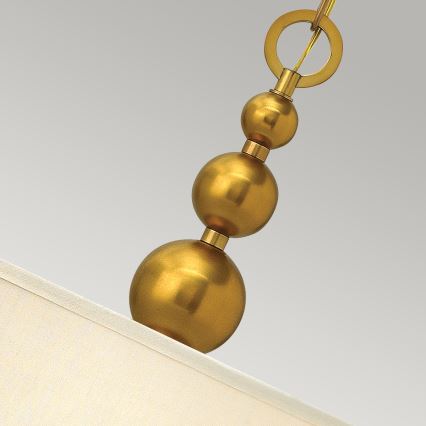 Hinkley - Пендел ZELDA 3xE27/60W/230V месинг