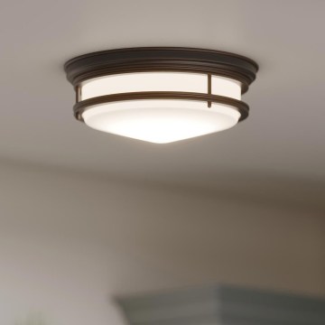 Hinkley - Плафон за баня HADLEY 3xE27/40W/230V IP44 бронзов