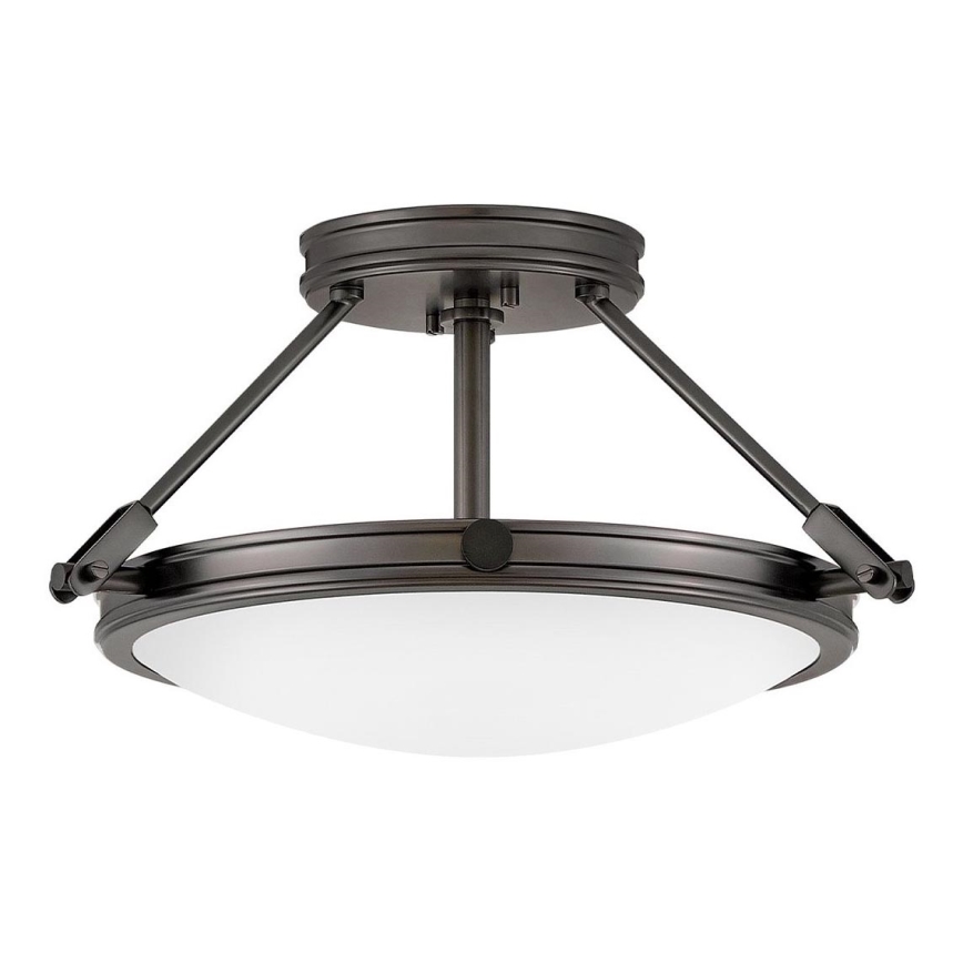 Hinkley - Плафонен полилей COLLIER 3xE14/40W/230V, Ø 41,7 см, черен