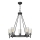 Hinkley - Полилей на верига COLLIER 5xE27/40W/230V Ø 68,5 cm черен