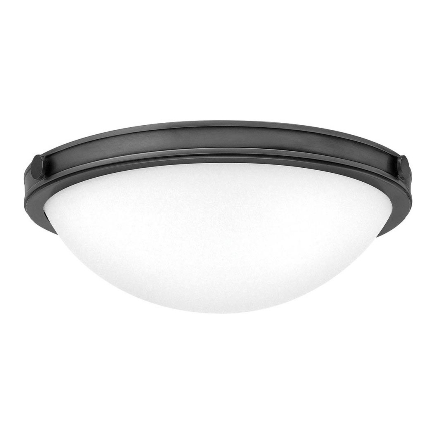 Hinkley - Таванно осветително тяло COLLIER 2xE27/40W/230V Ø 34,6 cm, черно