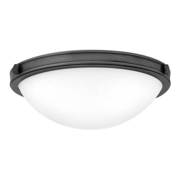 Hinkley - Таванно осветително тяло COLLIER 2xE27/40W/230V Ø 34,6 cm, черно