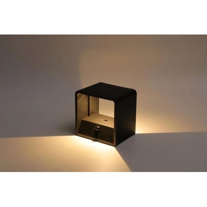HÖFFTECH - LED Презареждаема стенна лампа със сензор за движение LED/0,8W/3,7V 1200 mAh