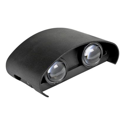 HÖFFTECH - LED външно стенено осветително тяло нагоре/надолу 4xLED/1W/230V IP65