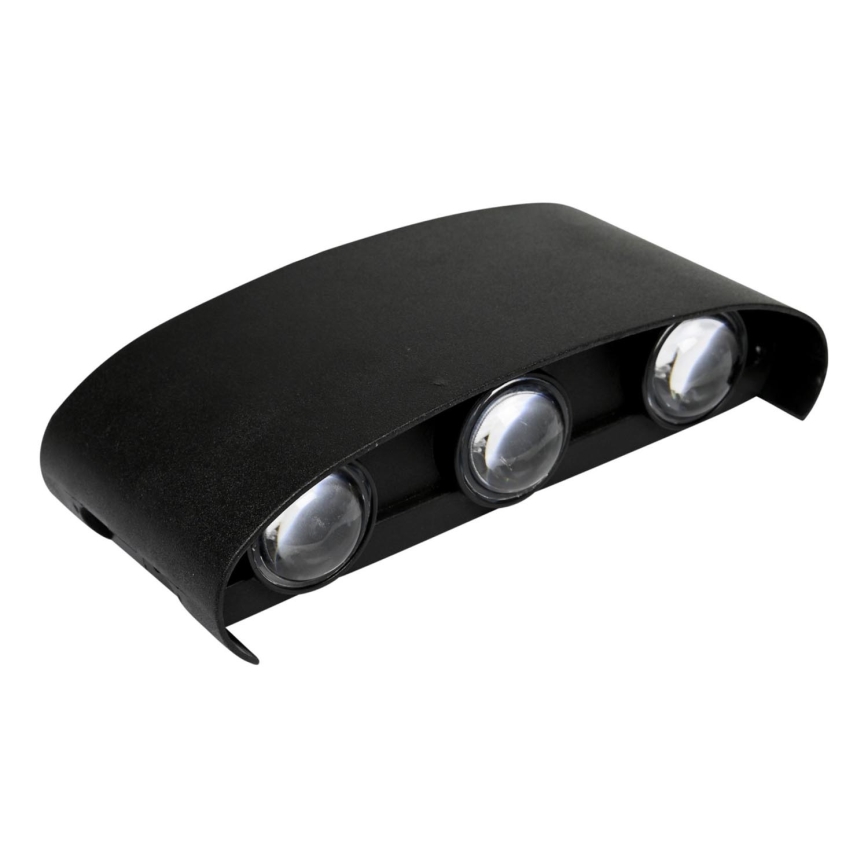 HÖFFTECH - LED Външно стенно осветително тяло UP&DOWN 6xLED/1W/230V IP65