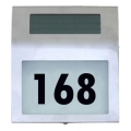 HÖFFTECH - Соларна LED табелка с номер за къща LED/1,2V 200 mAh IP44