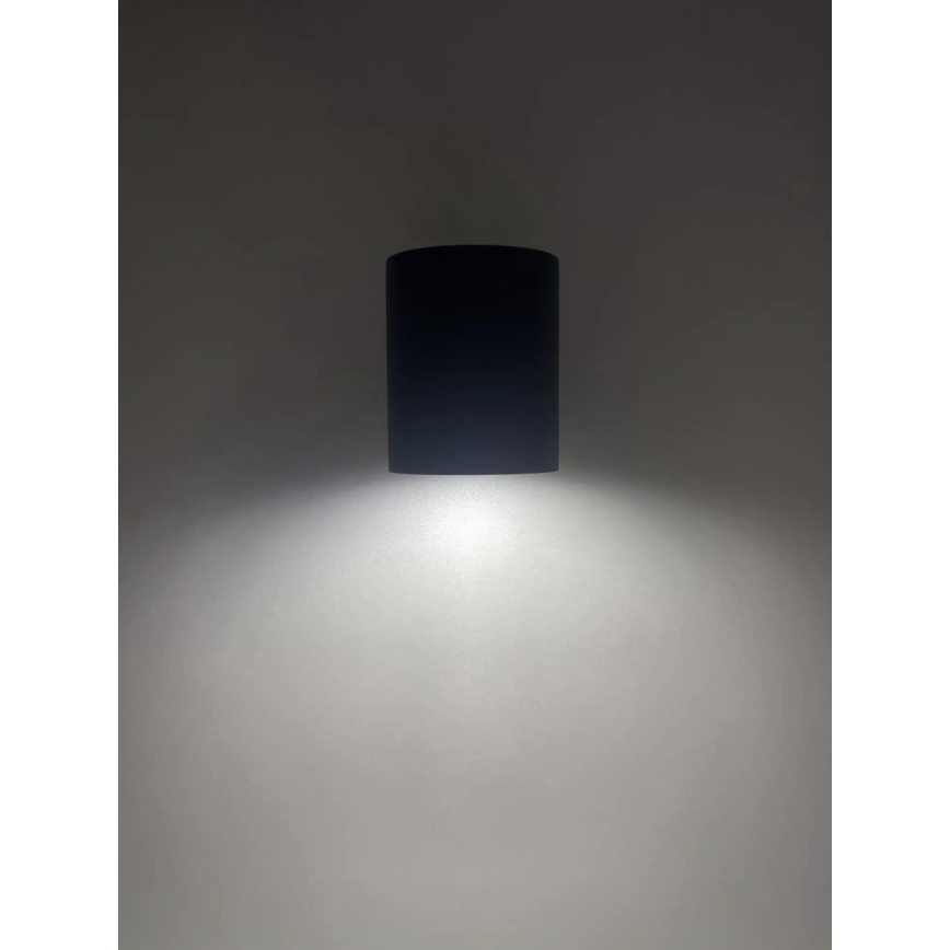 HÖFFTECH - Външно стенно осветително тяло 1xGU10/35W/230V IP65