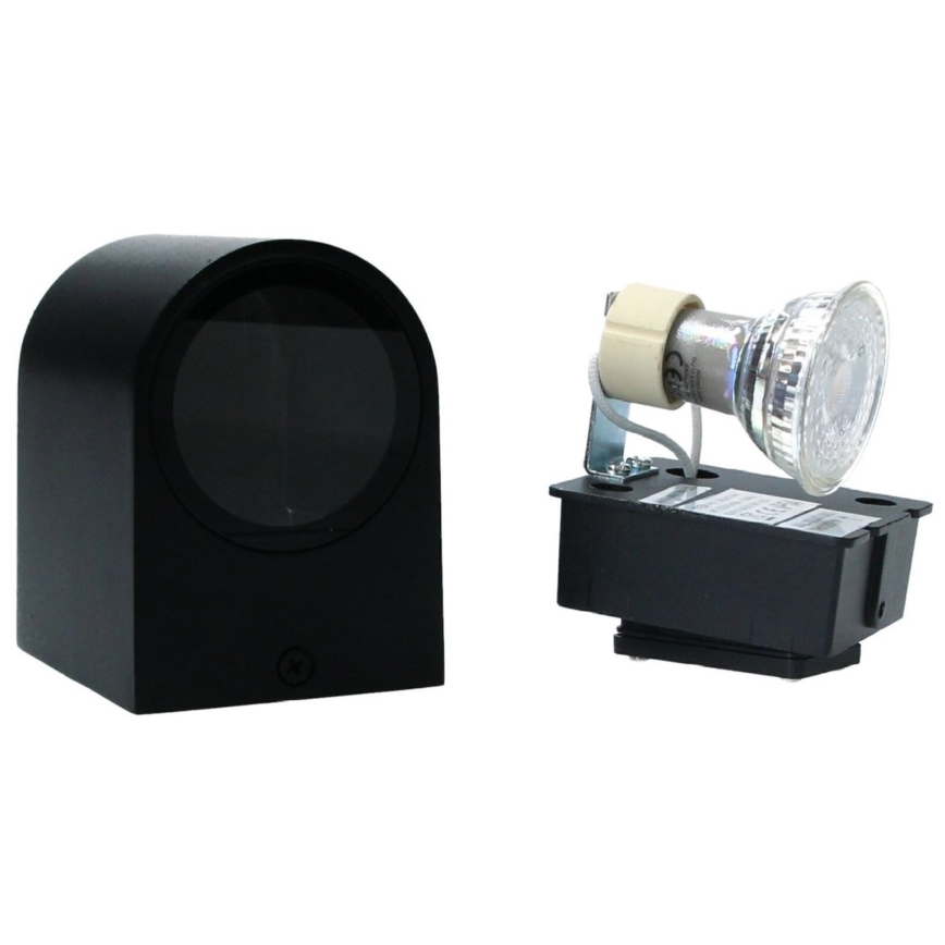 HÖFFTECH - Външно стенно осветително тяло 1xGU10/35W/230V IP65