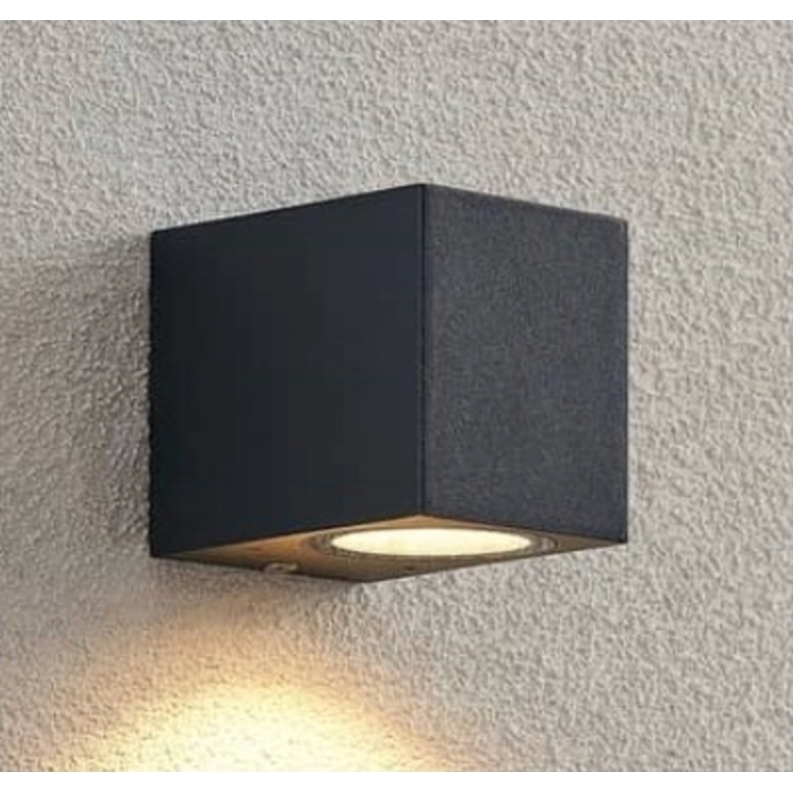 HÖFFTECH - Външно стенно осветително тяло 1xGU10/35W/230V IP65