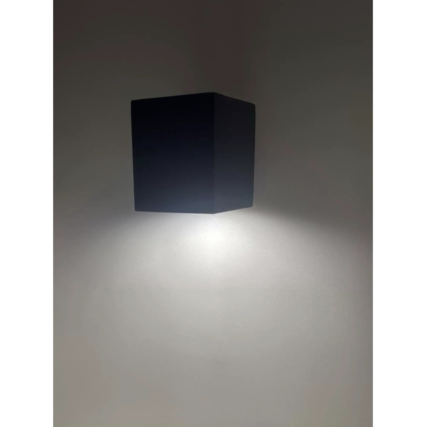 HÖFFTECH - Външно стенно осветително тяло 1xGU10/35W/230V IP65