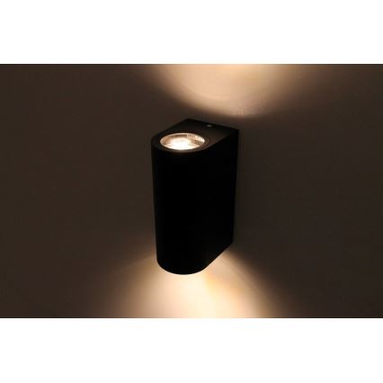 HÖFFTECH - Външно стенно осветително тяло 2xGU10/35W/230V IP65