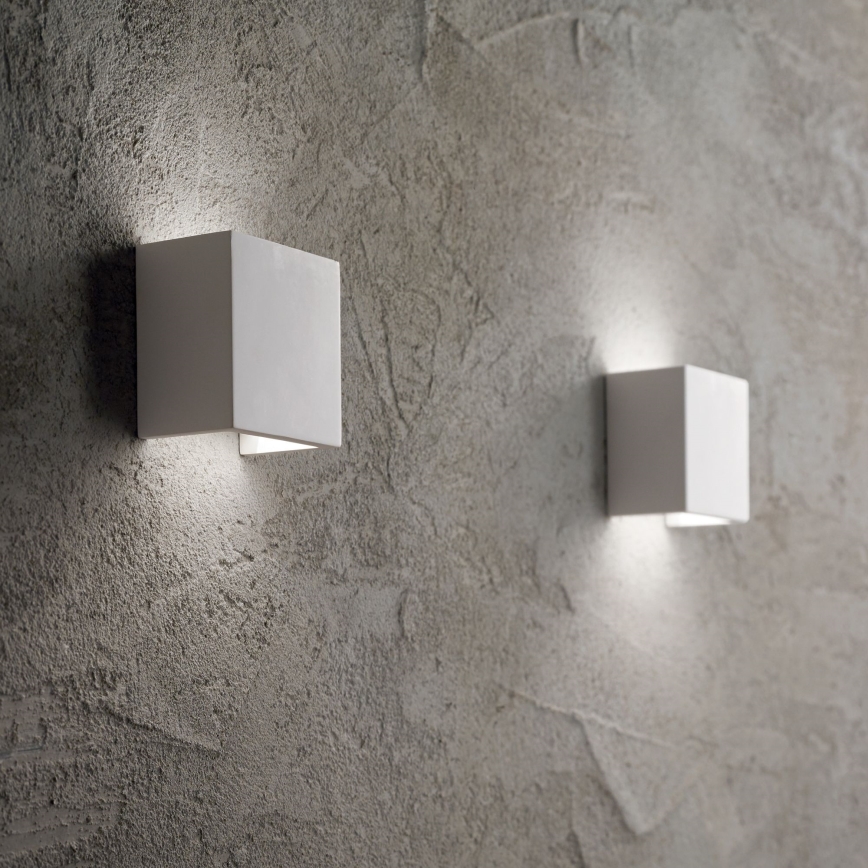Ideal Lux - Аплик FLASH GESSO 1xG9/40W/230V бял