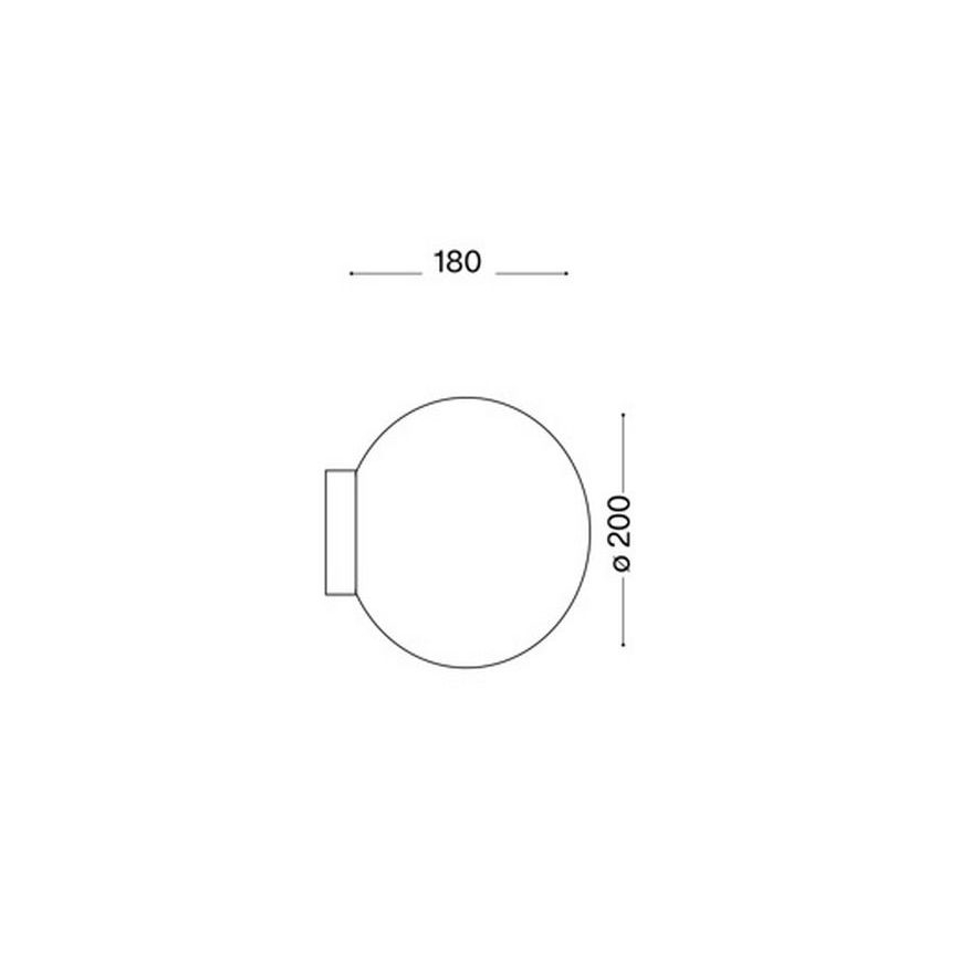 Ideal Lux - Аплик MAPA 1xE27/60W/230V