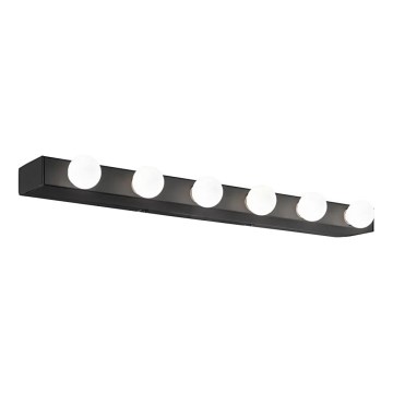 Ideal Lux - Аплик PRIVE 6xE14/40W/230V черен