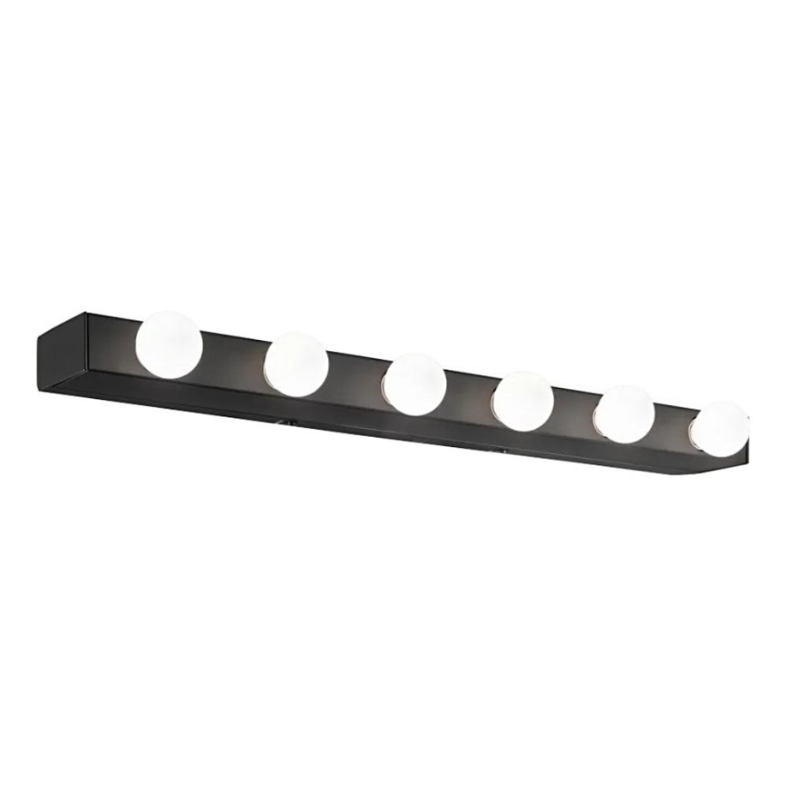Ideal Lux - Аплик PRIVE 6xE14/40W/230V черен