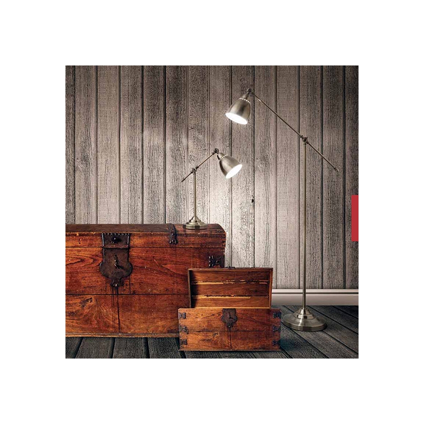 Ideal Lux - бронзова настенна лампа 1xE27/42W/230V