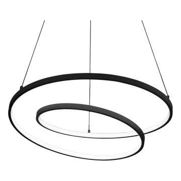 Ideal Lux - Димируем LED полилей на кабел OZ LED/55W/230V пр. 80 cm CRI 90 черен