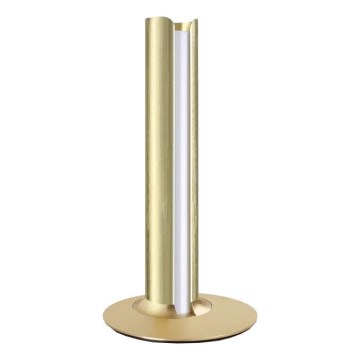 Ideal Lux - Димируема LED настолна лампа DORICA LED/8W/230V CRI 90 месинг