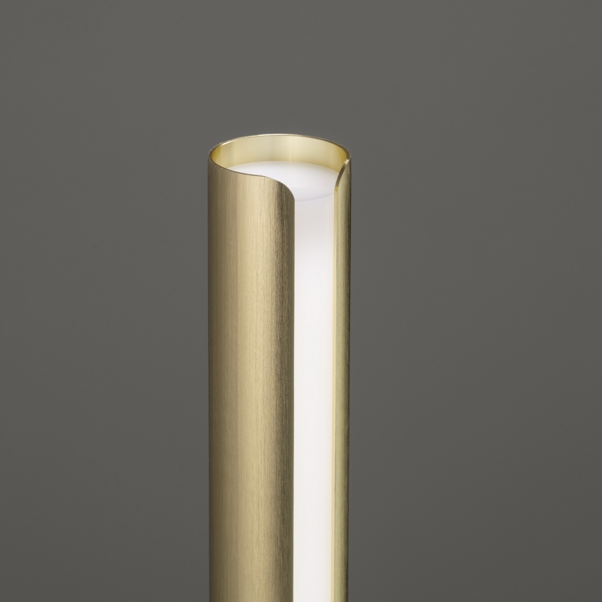 Ideal Lux - Димируема LED настолна лампа DORICA LED/8W/230V CRI 90 месинг