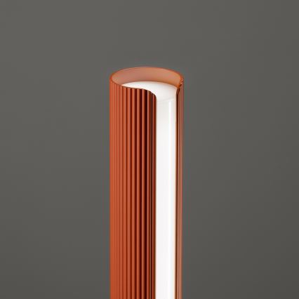 Ideal Lux - Димируема LED оранжева настолна лампа DORICA LED/8W/230V CRI 90