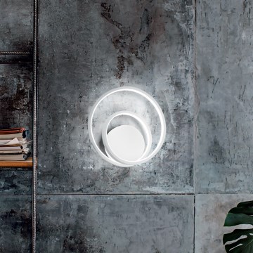 Ideal Lux - димируемо LED стенно осветително тяло OZ LED/28W/230V CRI 90 бяло