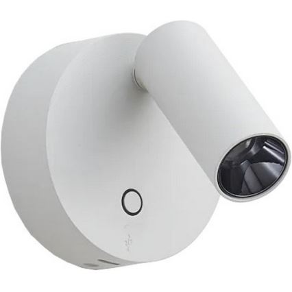 Ideal Lux - димируемо LED стеннo точково осветително тяло с докосване ELF LED/3W/230V CRI 95 бяло