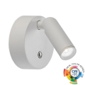 Ideal Lux - Димируемо зареждаемо сензорно стенно точково осветително тяло BEAN LED/3W/5V 2200 mAh CRI 95 бяло