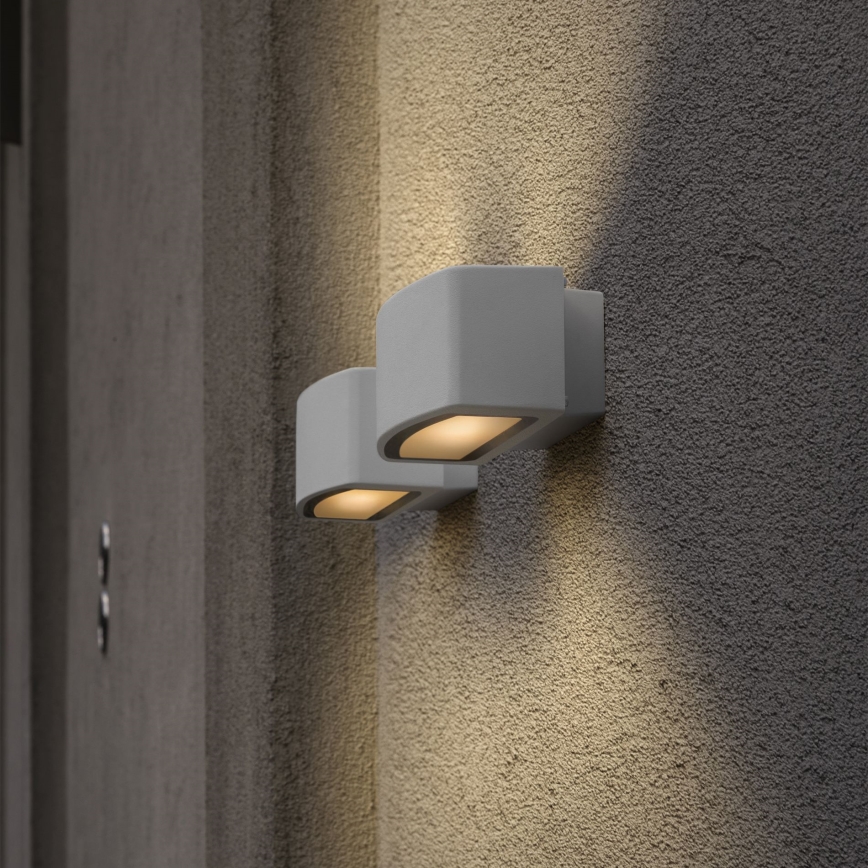 Ideal Lux - Екстериорен аплик ANDROMEDA 1xE27/60W/230V IP55 бял