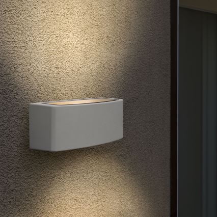 Ideal Lux - Екстериорен аплик ANDROMEDA 1xE27/60W/230V IP55 бял