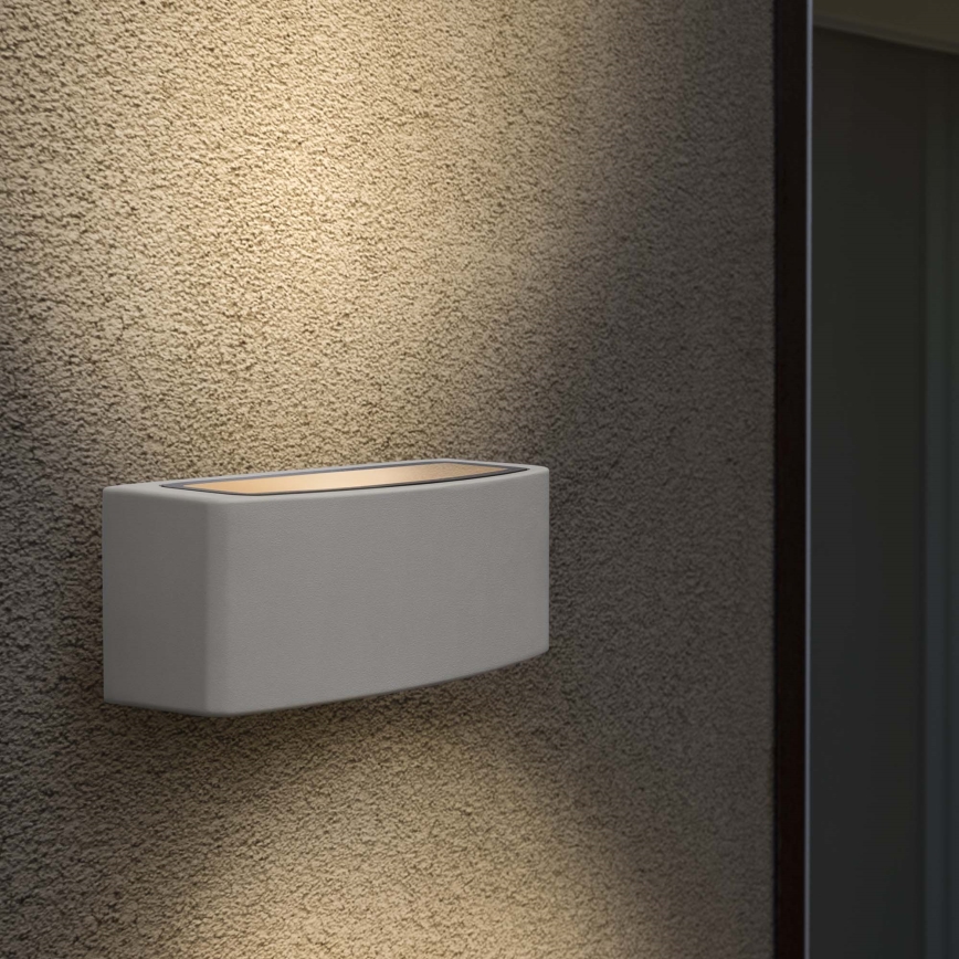 Ideal Lux - Екстериорен аплик ANDROMEDA 1xE27/60W/230V IP55 сив