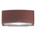 Ideal Lux - Екстериорен аплик ANDROMEDA 1xE27/60W/230V IP55 кафяв