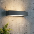 Ideal Lux - Екстериорен аплик ANDROMEDA 2xE27/60W/230V IP55 черен