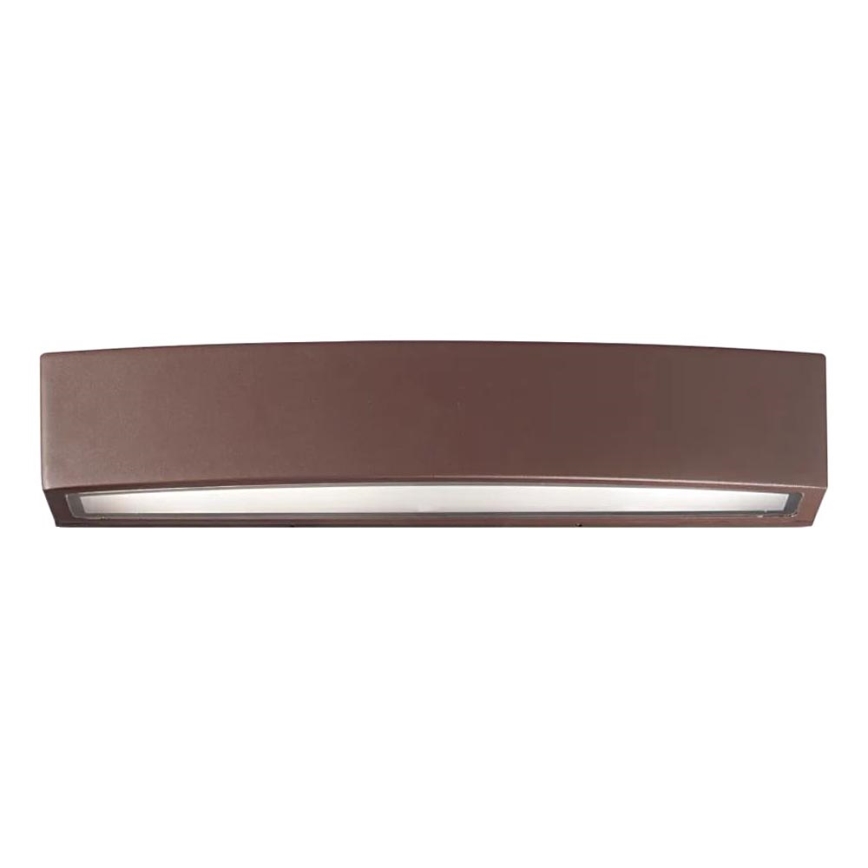 Ideal Lux - Екстериорен аплик ANDROMEDA 2xE27/60W/230V IP55 кафяв