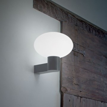Ideal Lux - Екстериорен аплик CLIO 1xE27/42W/230V IP44 антрацит