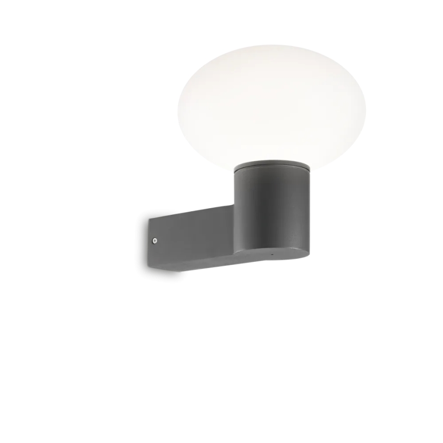 Ideal Lux - Екстериорен аплик CLIO 1xE27/42W/230V IP44 антрацит