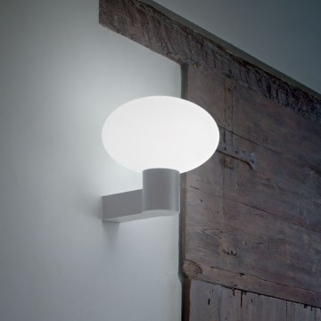 Ideal Lux - Екстериорен аплик CLIO 1xE27/42W/230V IP44 сив
