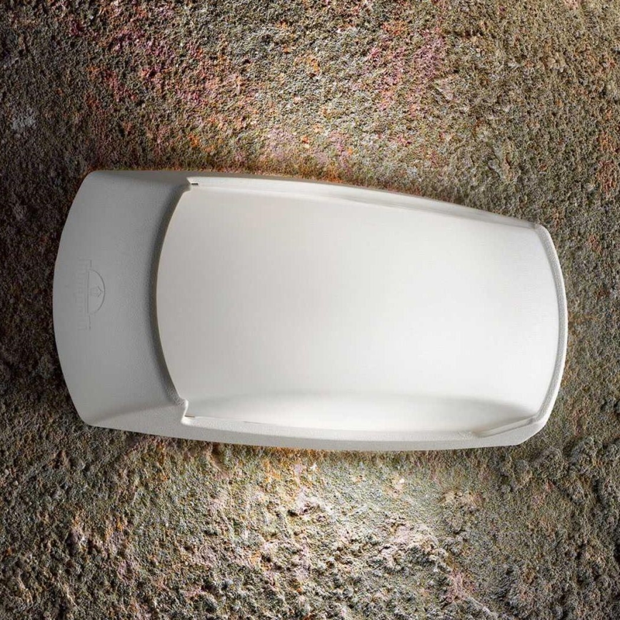 Ideal Lux - Екстериорен аплик FELIX 1xE27/23W/230V IP66 бял