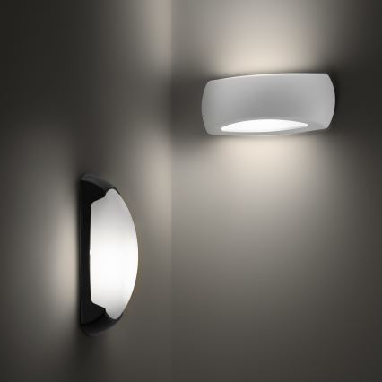 Ideal Lux - Екстериорен аплик FELIX 1xE27/23W/230V IP66 черен