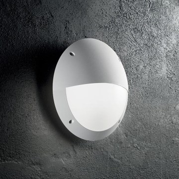 Ideal Lux - Екстериорен аплик LUCIA 1xE27/23W/230V IP66 бял
