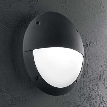 Ideal Lux - Екстериорен аплик LUCIA 1xE27/23W/230V IP66 черен