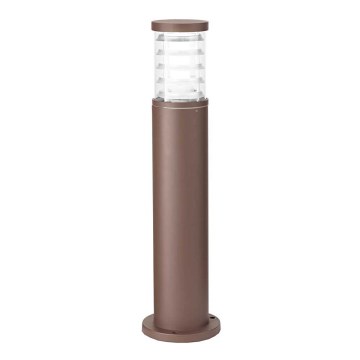 Ideal Lux - Екстериорна лампа TRONCO 1xE27/42W/230V 60,5 cm IP65 кафяв