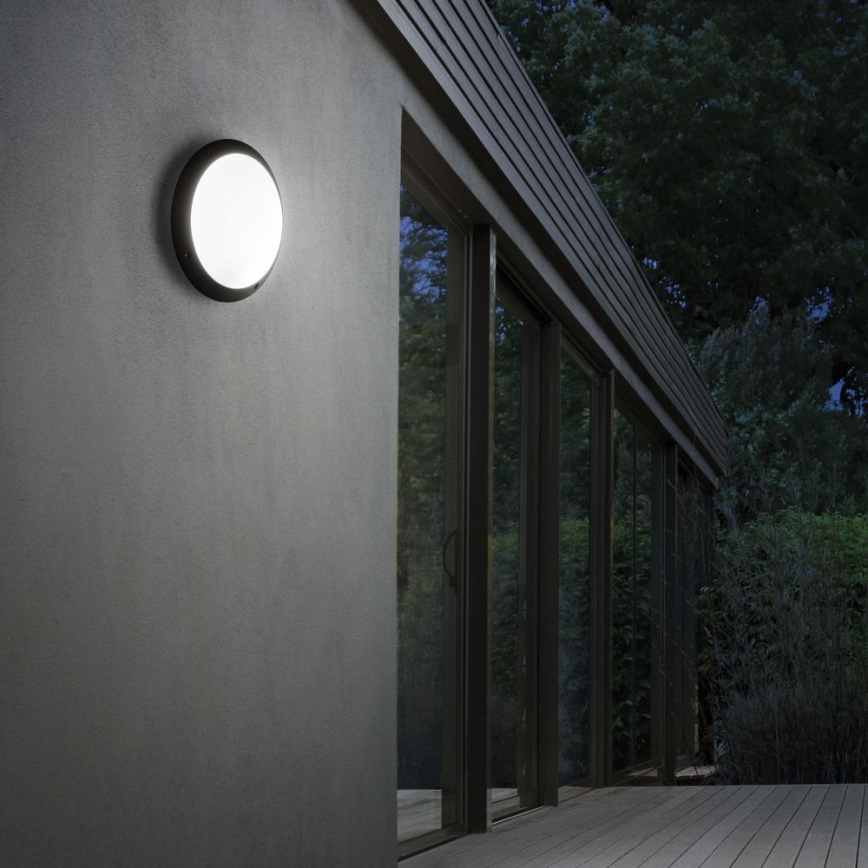 Ideal Lux - Екстериорна Лампа за таван 1xE27/23W/230V IP66